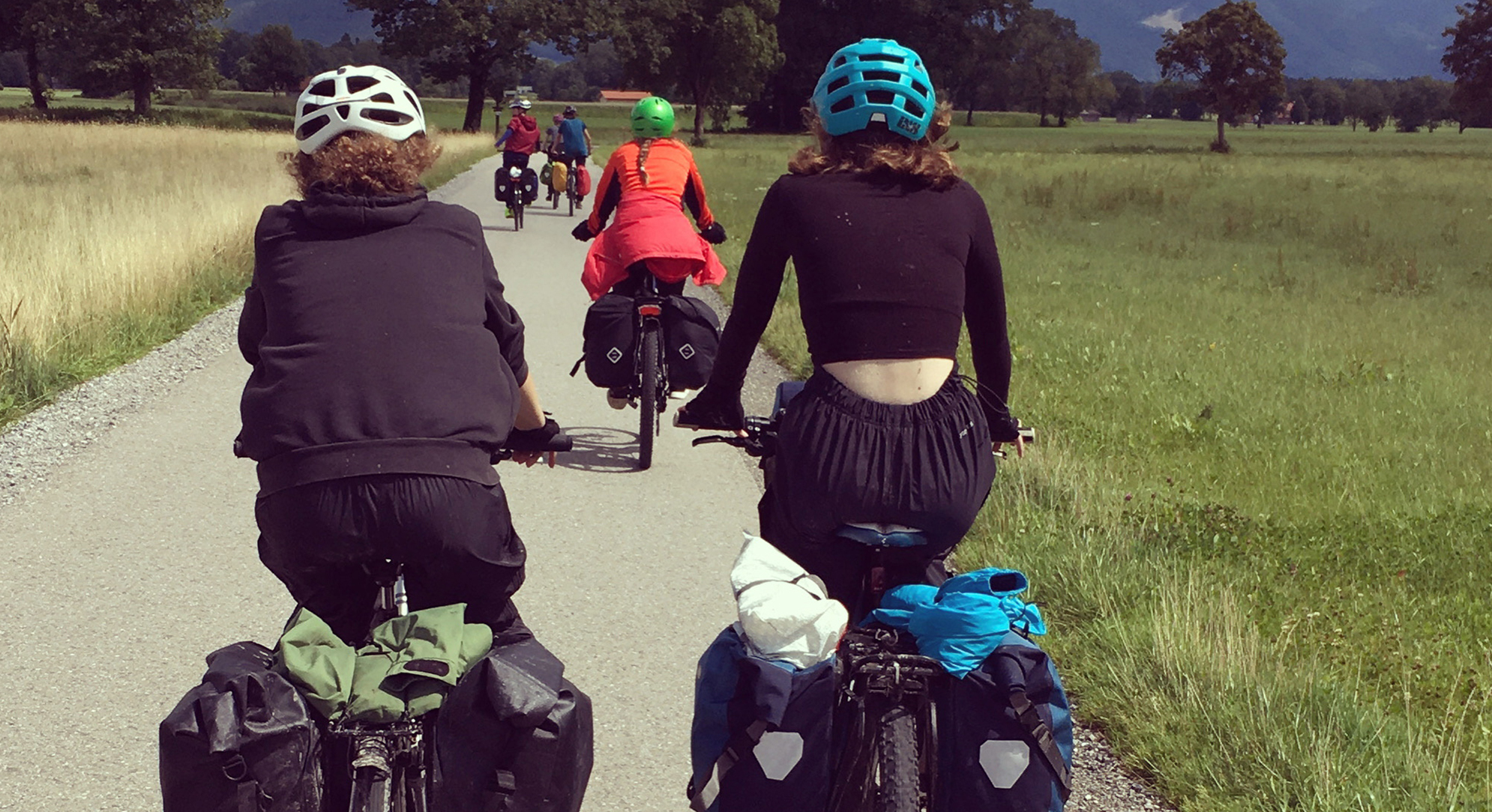 Abenteuer Radtour in den Ferien