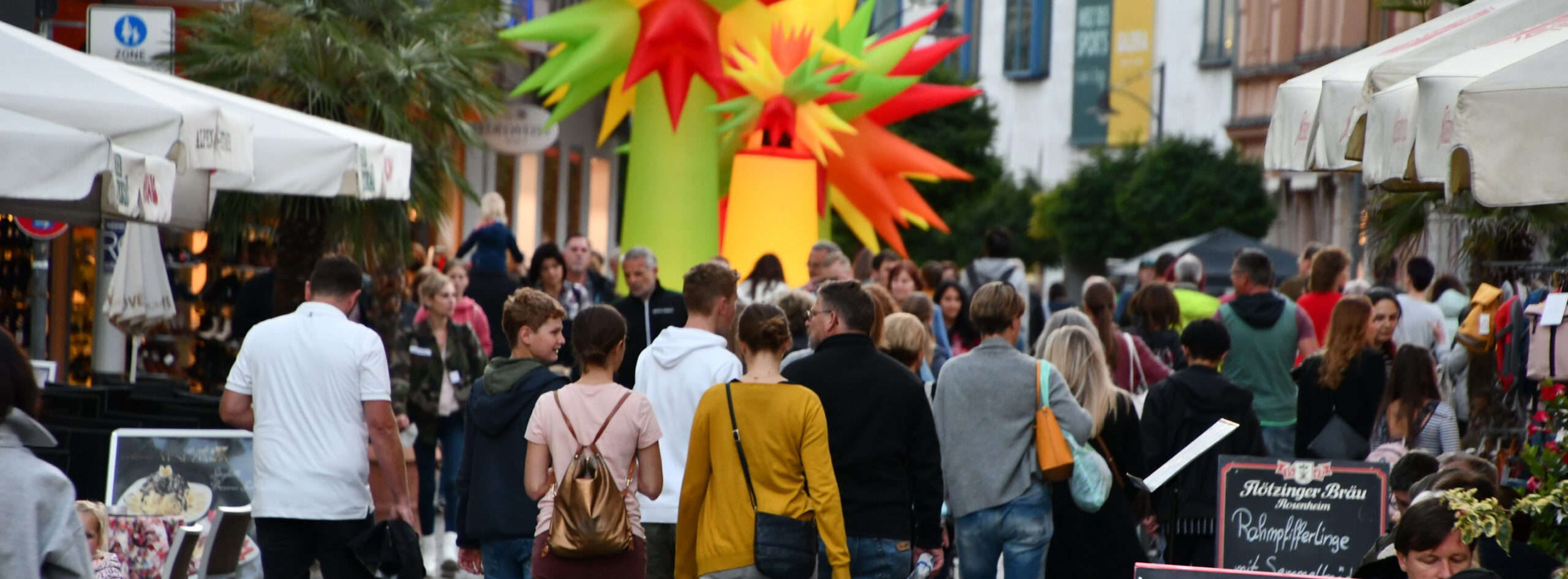 Rosige Zeiten in der City!
