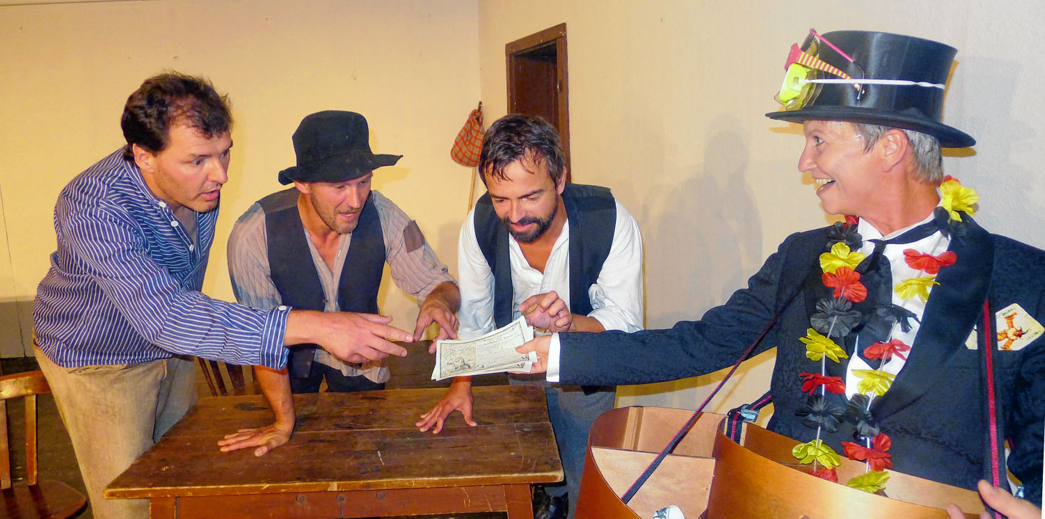 Zauberposse feierte Premiere im Künstlerhof