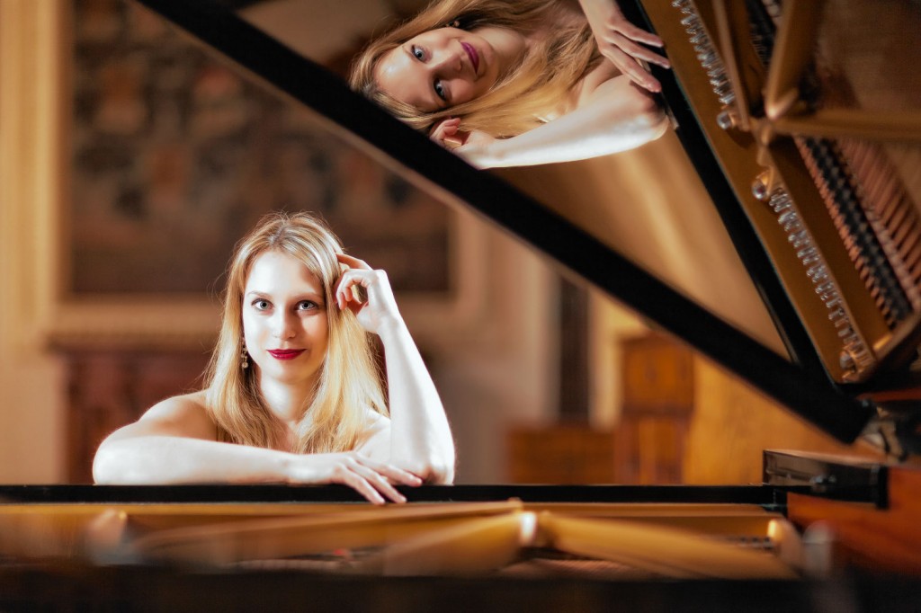 Pianistin Lydia Maria Bader. Foto: Johann Dirschl
