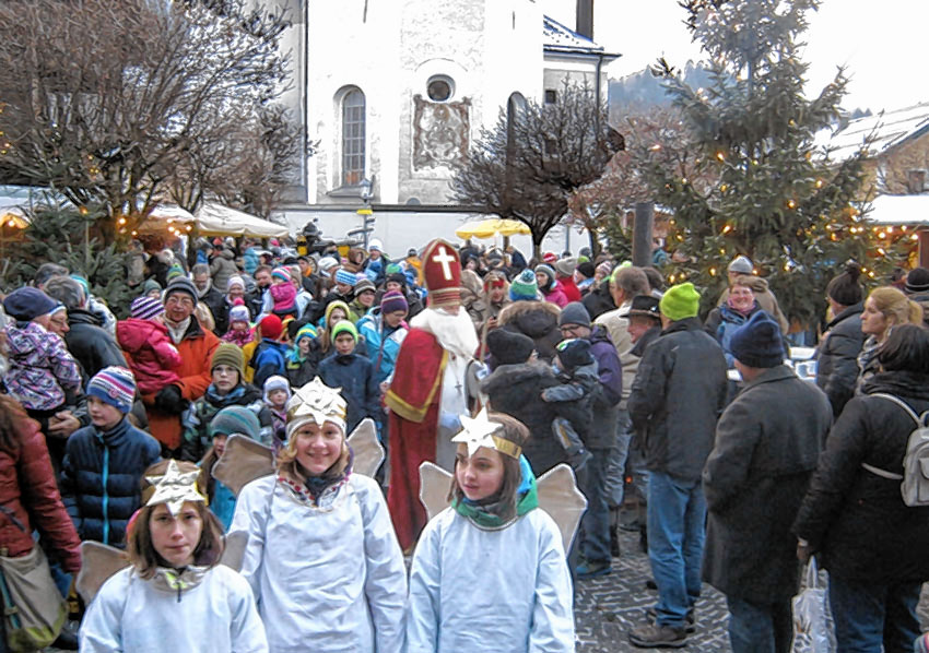 Auch in Oberaudorf wird der Advent mit einem Markt gefeiert.